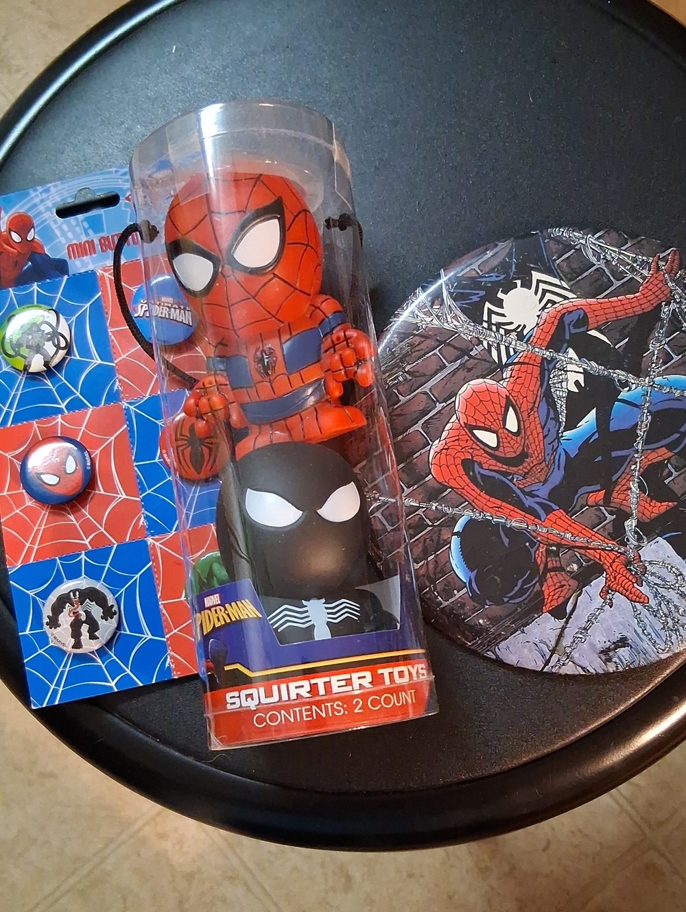 Spider-Man Red and Black Bundle Lot